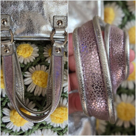 Coach Poppy Metallic Star Bag - Picture 6 of 14